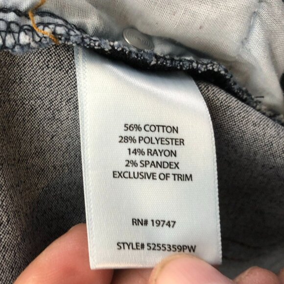 The Pioneer Woman Women Jeans Size XL Bootcut Leg Pull On Blue Denim Embroidered - Picture 13 of 15